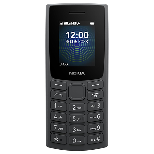 NOKIA 110 2021 DUAL SIM BLACK NON EU