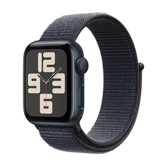 Watch Apple Watch SE2 (2023) V2 GPS 40mm Midnight Aluminium Case with Sport Loop - Midnight