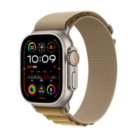 WATCH APPLE WATCH ULTRA 2 NATURAL LTE 49MM TITANIUM CASE WITH ALPINE LOOP M - TAN