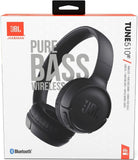 JBL TUNE 510BT BLUETOOTH HEADSET - BLACK