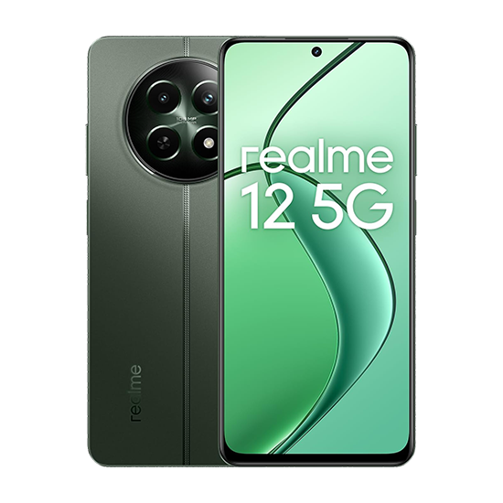 REALME 12 5G DUAL SIM 8GB RAM 256GB - WOODLAND GREEN