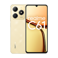 Realme C61 Dual Sim 6GB RAM 256GB - Sparkle Gold