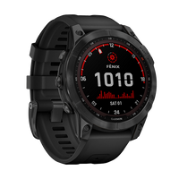 WATCH GARMIN FENIX 7X SOLAR GPS 51MM GRAPHITE BAND - SLATE GREY