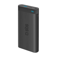 SBS POWER BANK 20000MAH 2 USB 2.1 A - BLACK