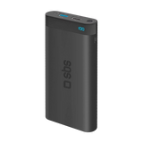 SBS POWER BANK 20000MAH 2 USB 2.1 A - BLACK