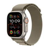 Watch Apple Watch Ultra 2 LTE 49mm Titanium Case with Alpine Loop L - Olive