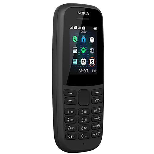 NOKIA 105 2019 DUAL SIM BLACK NON EU