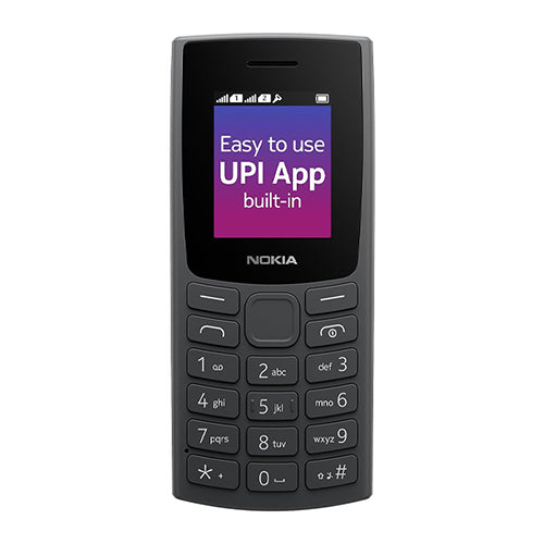 NOKIA 106 2019 DUAL SIM BLACK NON EU