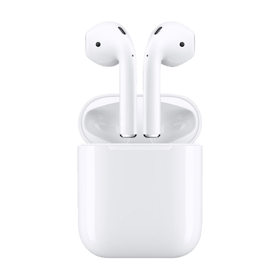 APPLE AIRPODS 2ND GEN. WITH LIGHTNING CHARGING CASE MV7N2RU/A  - WHITE