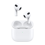 APPLE AIRPODS 3RD GEN. WITH LIGHTNING CHARGING CASE MPNY3RU/A - WHITE