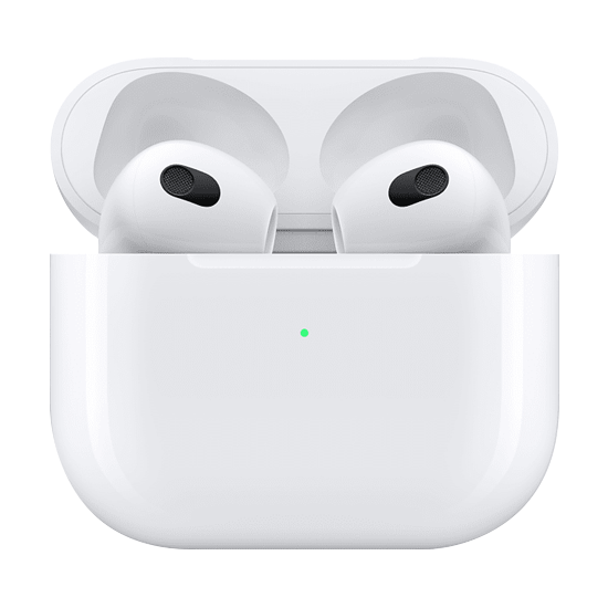 APPLE AIRPODS 3RD GEN. WITH LIGHTNING CHARGING CASE - WHITE