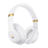 Beats Studio 3 Wireless Bluetooth Headphones (Over Ear) White Core