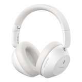 BASEUS BASS 30 MAX WIRELESS ON-EAR BLUETOOTH 5.3 HEADPHONES - WHITE