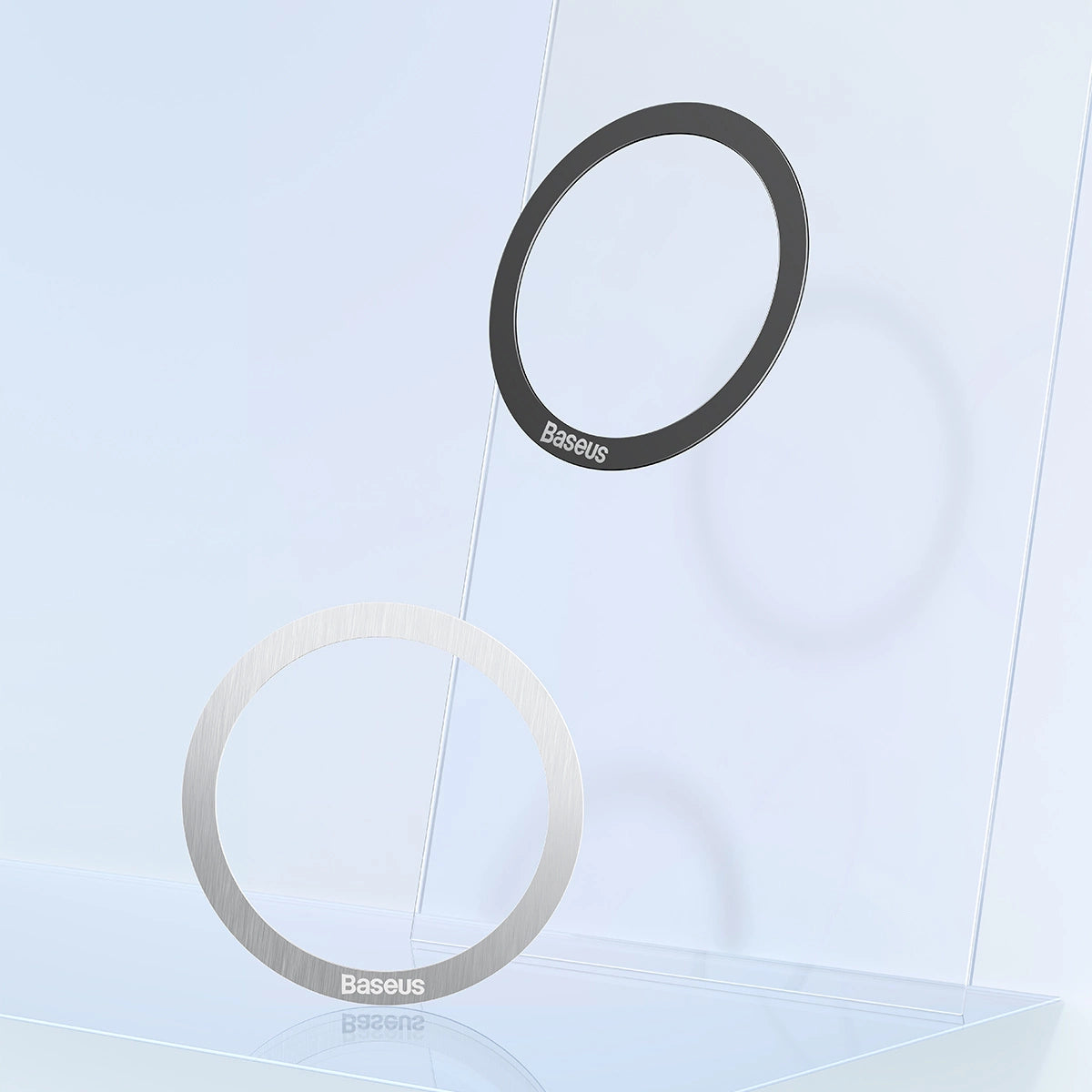 BASEUS HALO SERIES MAGNETIC RING (2 PCS/PACKAGE) BLACK (PCCH000001)