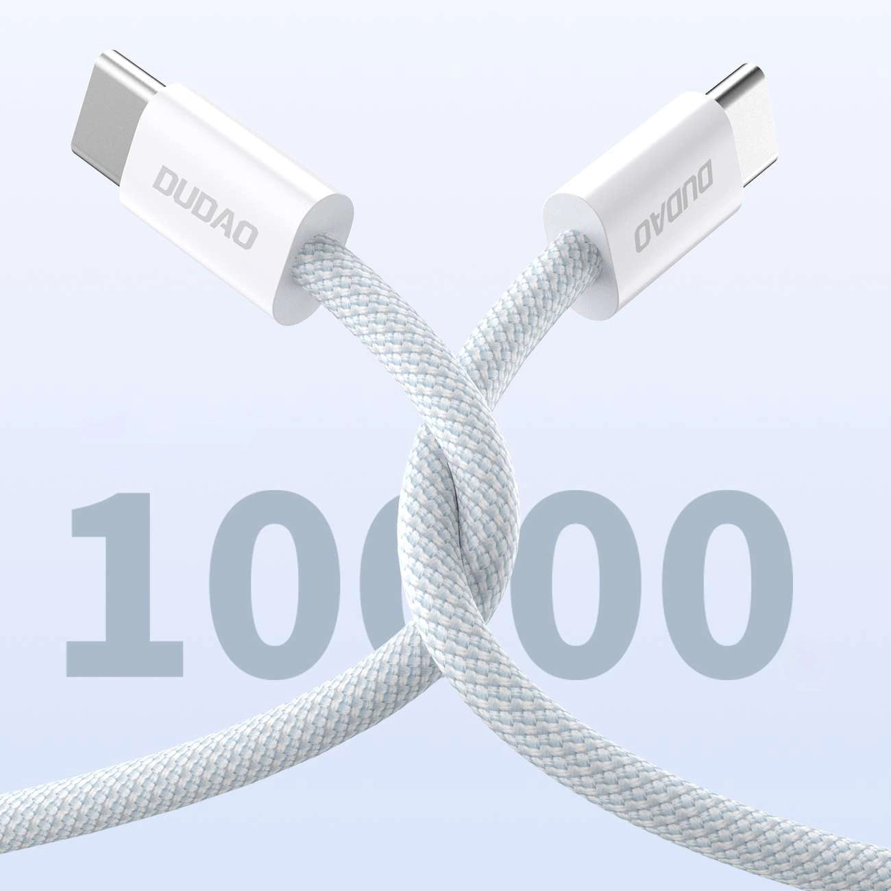 DUDAO L6C USB-C - USB-C PD 30W CABLE 2M - LIGHT BLUE