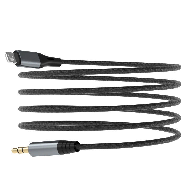 DUDAO AUDIO CABLE LIGHTNING - MINI JACK 3.5MM 1M GRAY (L11PRO)