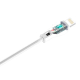 DUDAO CABLE USB / LIGHTNING CABLE 2.4A 1M WHITE (L4L 1M WHITE)