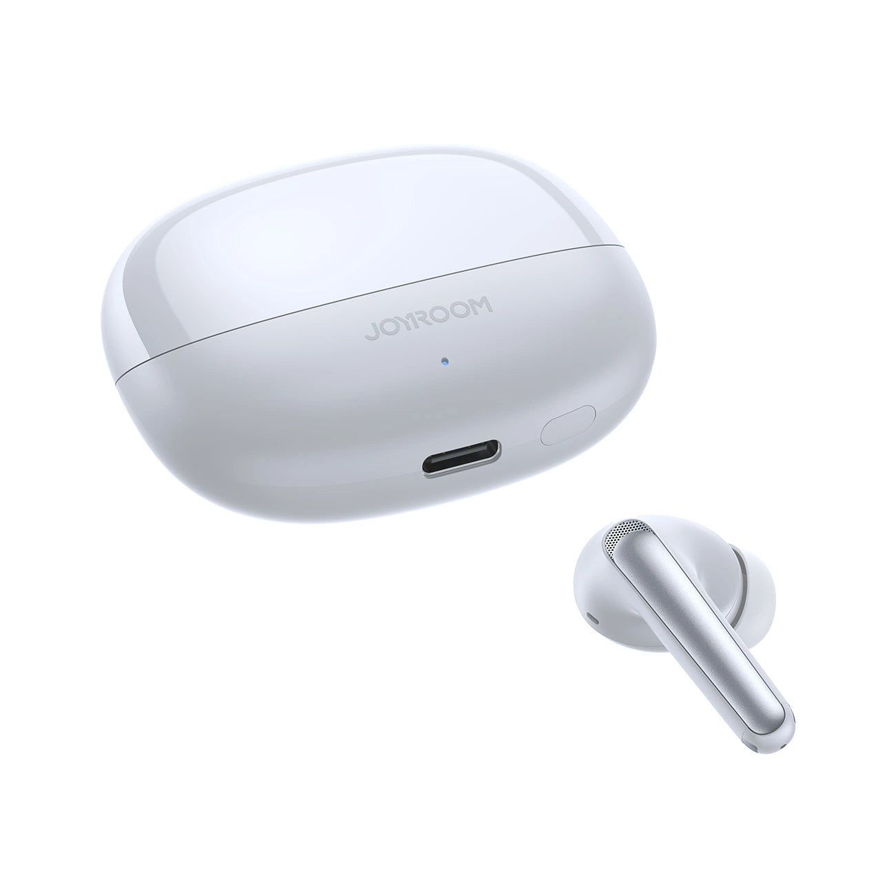 JOYROOM FUNPODS JR-FN2 TWS IN-EAR HEADPHONES WITH BLUETOOTH 5.4, ANC FUNCTION AND IP54 PROTECTION - WHITE