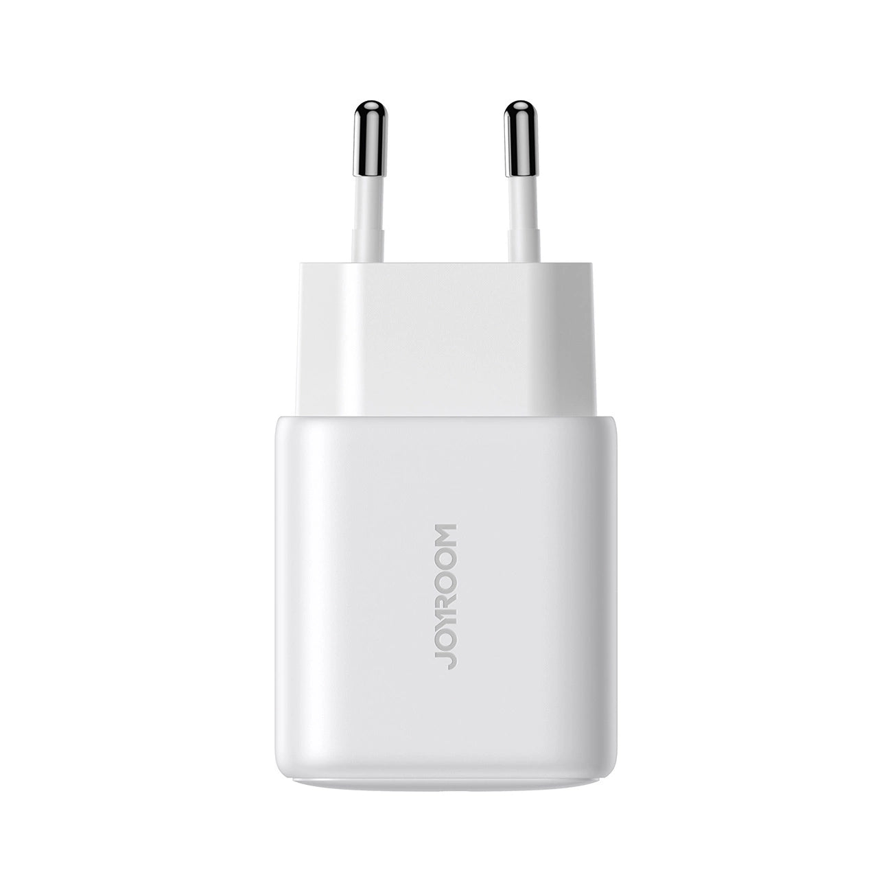 JOYROOM JR-TCF20 USB-C PD 20W NETWORK CHARGER - WHITE + USB-C / LIGHTNING CABLE 1M