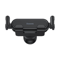 BASEUS GRAVITY AIR VENT CAR PHONE HOLDER (AIR OUTLET VERSION) BLACK (SUWX010001)