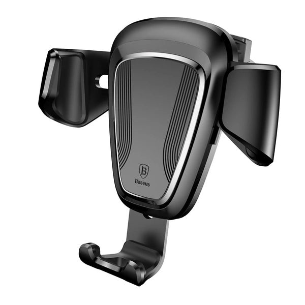 BASEUS GRAVITY CAR MOUNT GRAVITY AIR VENT CAR HOLDER FOR 4-6" PHONE BLACK (SUYL-01)