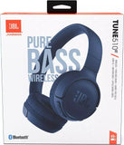 JBL TUNE 510BT BLUETOOTH HEADSET - BLUE